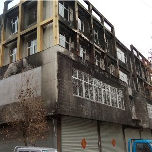 菏澤某商場災后加固